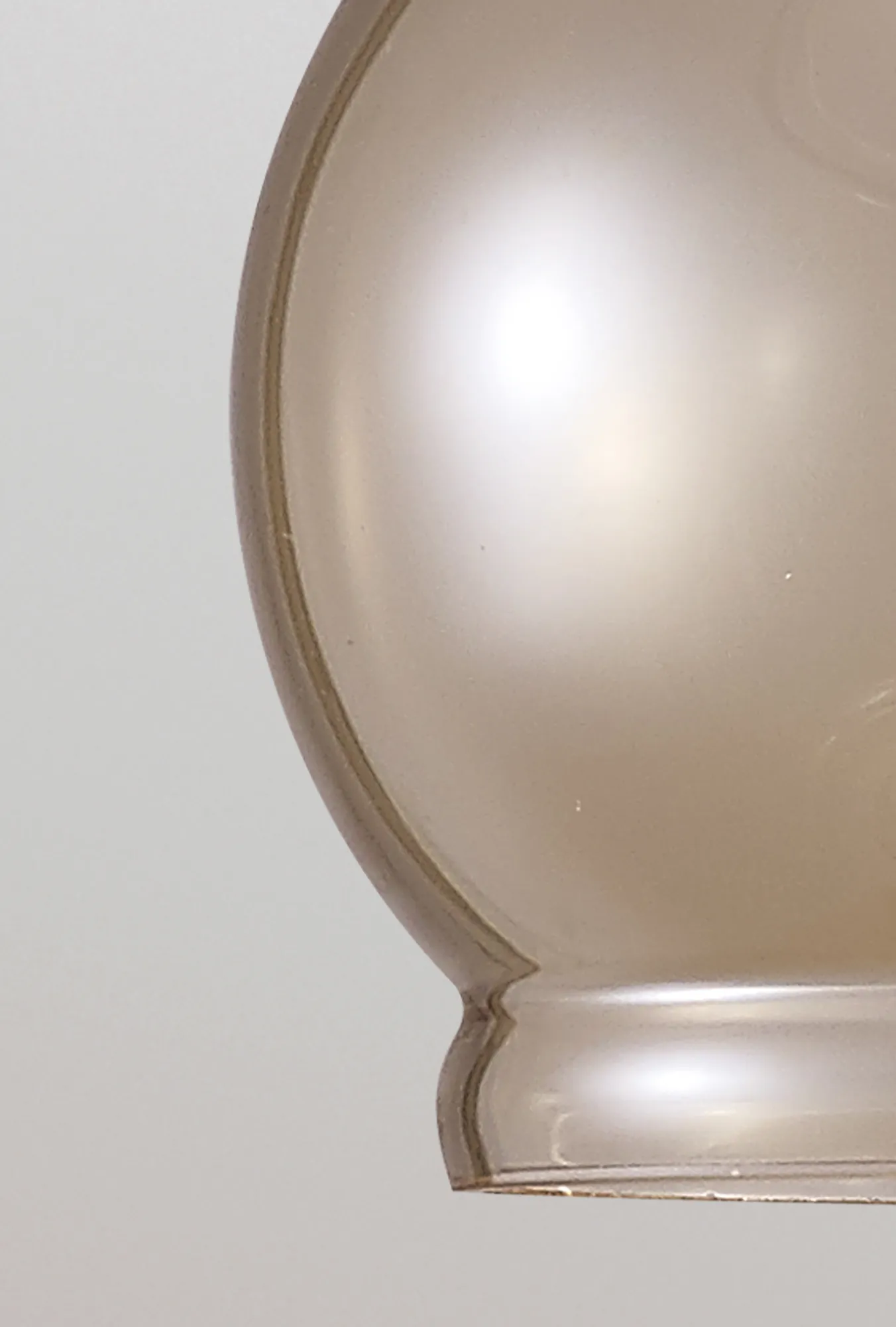 Ariel 16cm Cognac Glass Pendant 1 Light Polished Chrome D0097  Deco Ariel